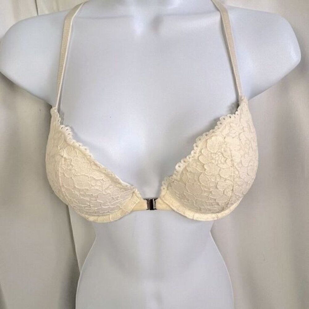 DOBREVA LACE BRA IVORY SIZE 36A
